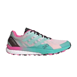 Кроссовки Adidas Terrex Speed Ultra Clear Mint Screaming Pink, бирюзовый fw2806 | clear mint screaming pink