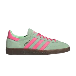 Кроссовки Adidas Handball Spezial Green Spark Lucid Pink, зеленый ih7498 | green spark lucid pink