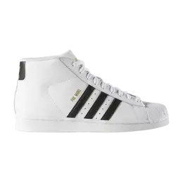 Кроссовки Adidas Pro Model White Core Black, белый s85956 | white core black