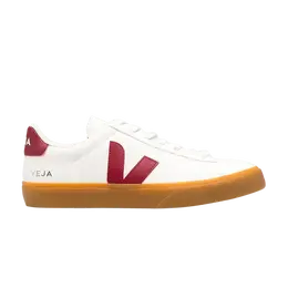 Кроссовки Veja Campo Chromefree Lace-Up White Marsala, белый cp0503154 | white marsala