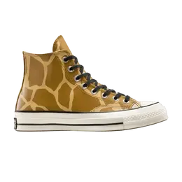 Кроссовки Converse Chuck 70 High Glow-In-The-Dark Giraffe Print, коричневый a13620c | glow-in-the-dark giraffe print