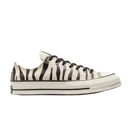 Кроссовки Converse Chuck 70 Low Glow-In-The-Dark Zebra Print, кремовый a13438c | glow-in-the-dark zebra print