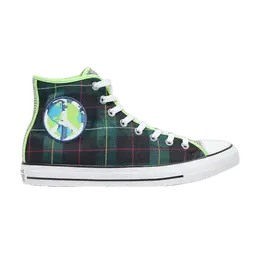 Кроссовки Converse Chuck Taylor All Star High World Peace - Green Red, зеленый 167367f | world peace - green red