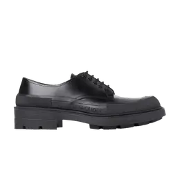 Кроссовки Alexander McQueen Derby Flat Black, черный 730086 whsw0 1000 | black