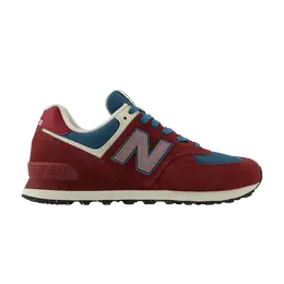 Кроссовки New Balance 574 Classic Crimson Terrarium, красный u574rbb | classic crimson terrarium