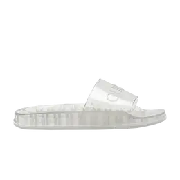 Кроссовки Gucci Persuit Rubber Slide Transparent, белый 657983 j8700 8300 | transparent