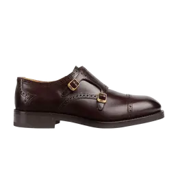 Кроссовки Gucci Herren Monk Strap Bordeaux, красный 739778 0gq00 6004 | bordeaux