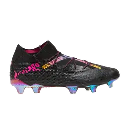 Кроссовки Puma Orlinski x Future Ultimate 7 FG AG Black Edition, черный 108152 01 | black edition