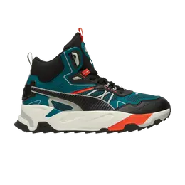 Кроссовки Puma Trinity Mid Hybrid Cold Green Redmazing, бирюзовый 392327 05 | cold green redmazing