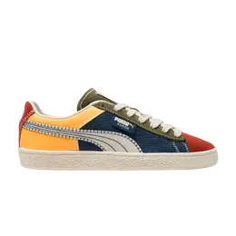 Кроссовки Puma Suede Crafted Pack - Mars Red Dark Night, разноцветный 400959 01 | crafted pack - mars red dark night