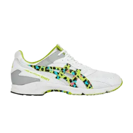 Кроссовки Asics Comme des Garçons Shirt x Tarther SC Lime Leopard, белый 1203a190 101