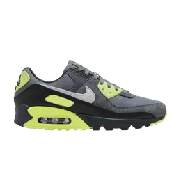 Кроссовки Nike Air Max 90 Smoke Grey Light Lemon Twist, серый dm0029 012 | smoke grey light lemon twist