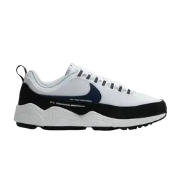 Кроссовки Nike Fragment Design x Air Zoom Spiridon White Blue Void, белый hf5455 100 | white blue void