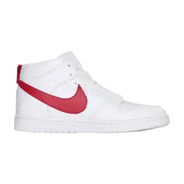 Кроссовки Nike Riccardo Tisci x NikeLab Dunk Lux Chukka White Red, белый 910088 100 | white red