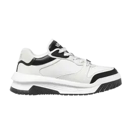 Кроссовки Versace Greca Odissea Sneaker White Black Palladium, белый 1015437 1a10925 2b02p | white black palladium