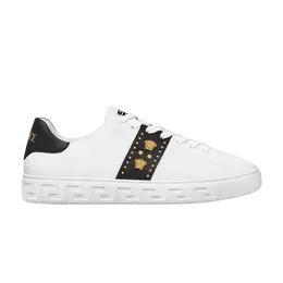 Кроссовки Versace Greca Sneaker Studded Greek - White, белый 1014460 1a13065 2w02v | studded greek - white
