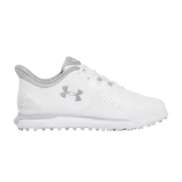 Кроссовки Under Armour Drive Fade Spikeless Golf White Metallic Silver, белый 3026922 102