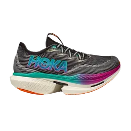 Кроссовки Hoka Cielo X1 Black Electric Aqua, черный 1147910 bcq