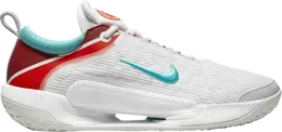 Кроссовки Nike NikeCourt Zoom NXT 'White Habanero Red Washed Teal', белый dh0219 136 | white