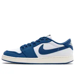Nike Кроссовки Air Jordan 1 KO Low 'Kentucky', белый dx4981-103 | white/dark royal blue-sail