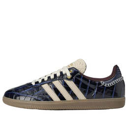 Кроссовки x wales bonner samba 'collegiate navy' Adidas, синий jh9825 | collegiate navy/wonder white/night red