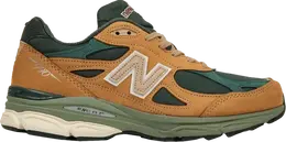 Кроссовки New Balance Teddy Santis x 990v3 Made in USA 'Tan Green', загар m990wg3 | tan