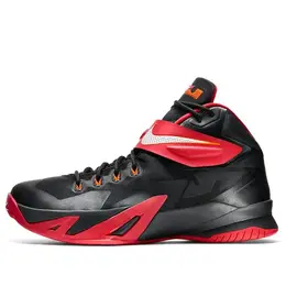 Кроссовки Nike LeBron Zoom Soldier 8 'Black Varsity Red', черный 653641-016 | black/varsity red