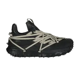 Кроссовки Rick Owens x Moncler Trailgrip Megalace Black, черный mu02d4m10 m4321 999 | black