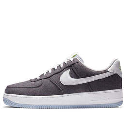 Кроссовки air force 1 low '07 'recycled canvas pack - iron grey' Nike, серый cn0866-002 | iron grey/white/barely volt/celestine blue