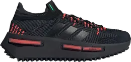 Adidas Кроссовки NMD_S1 'Black Orange Lime', черный ie4588 | black