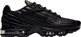 Кроссовки Nike Air Max Plus 3 Leather 'Triple Black', черный ck6716 001 | black