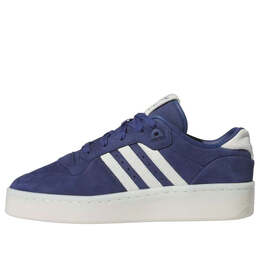 Кроссовки rivalry low lux 'dark blue ivory' Adidas, синий ih0254 | dark blue/ivory/ivory
