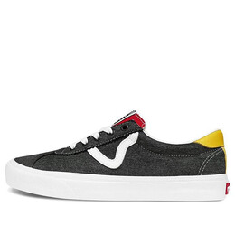 Кроссовки sports black red yellow Vans, черный vn0a4bu6wk7 | black/red/yellow