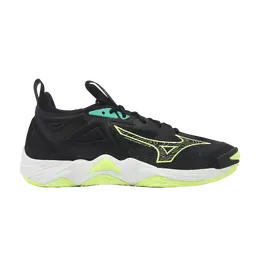 Mizuno Кроссовки Wave Momentum 3, цвет Black Neo Lime v1ga231212 | black neo lime