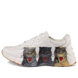 Кроссовки rhyton 'tigers' Gucci, белый 576050-drw00-9014 | white