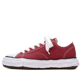 Кроссовки peterson 23 og sole canvas low 'bordeaux' Maison Mihara Yasuhiro, бордовый a11fw702-bordeaux | bordeaux