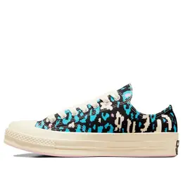 Кроссовки x golf le fleur chuck 70 low 'camo pack - teal' Converse, мультиколор a11214c | teal/black/antique white
