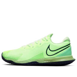 Кроссовки court air zoom vapor cage 4 'ghost green volt' Nike, зеленый cd0424-302 | green/black