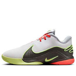 Кроссовки lebron 22 ep 'crown jewel' Nike, белый fz1095-101 | white/volt glow/medium ash/hot lava/wolf grey