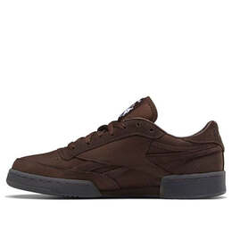 Кроссовки adsum x club c revenge plus 'dark brown' Reebok, коричневый fz1229 | brown