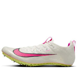 Кроссовки zoom superfly elite 2 'sail fierce pink' Nike, мультиколор cd4382-101 | sail/light lemon twist/black/fierce pink