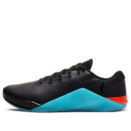Кроссовки metcon 5 amp 'black oracle aqua' Nike, черный cd3395-006 | black/blue