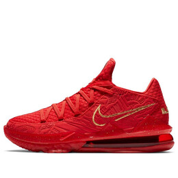 Кроссовки titan x lebron 17 low 'agimat' Nike, красный cd5008-600 | university red/metallic gold