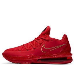 Кроссовки titan x lebron 17 low ep 'agimat' Nike, красный cd5009-600 | university red/metallic gold