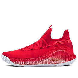 Кроссовки curry 6 team 'red' Under Armour, красный 3022893-605 | red