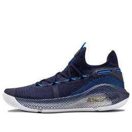 Кроссовки curry 6 team 'navy' Under Armour, синий 3022893-409 | blue