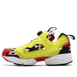 Кроссовки atmos x instapump fury 'citron animal' Reebok, желтый fz4432 | yellow