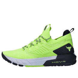 Кроссовки project rock 3 'high-vis yellow black' Under Armour, мультиколор 3023004-306 | high vis/yellow/black