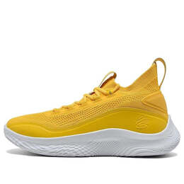 Кроссовки curry flow 8 'smooth butter flow' Under Armour, мультиколор 3023085-701 | taxi/white