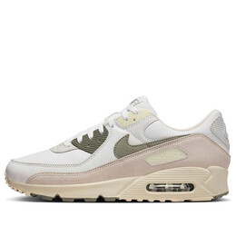 Кроссовки air max 90 'white medium olive' Nike, белый fz5159-100 | white/medium olive/khaki